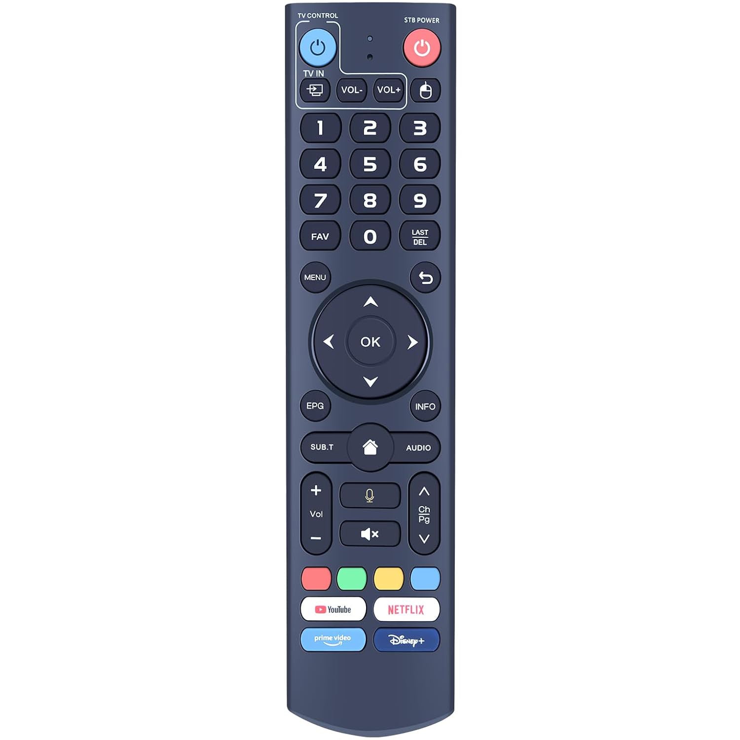 vSeeBox V5 Pro/V3 Pro Official Remote